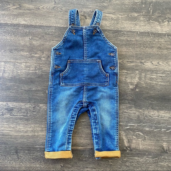 Joe Fresh Overalls 6-12 month Baby Jeans - Picture 1 of 6